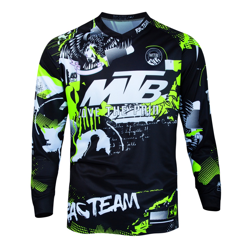 Outdoor Sport Gear - Professional MTB Cycling Jersey Men's Long