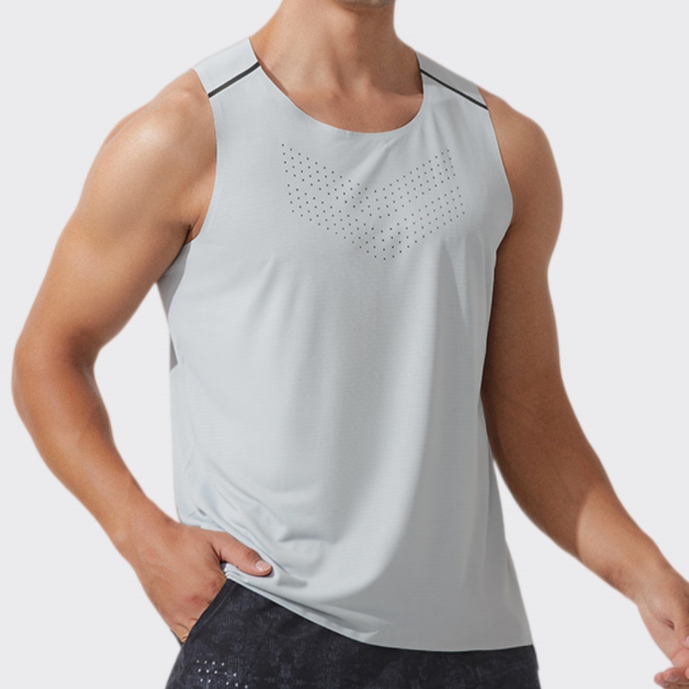Outdoor Sport Gear - Men Gym Vest Quick Dry Running