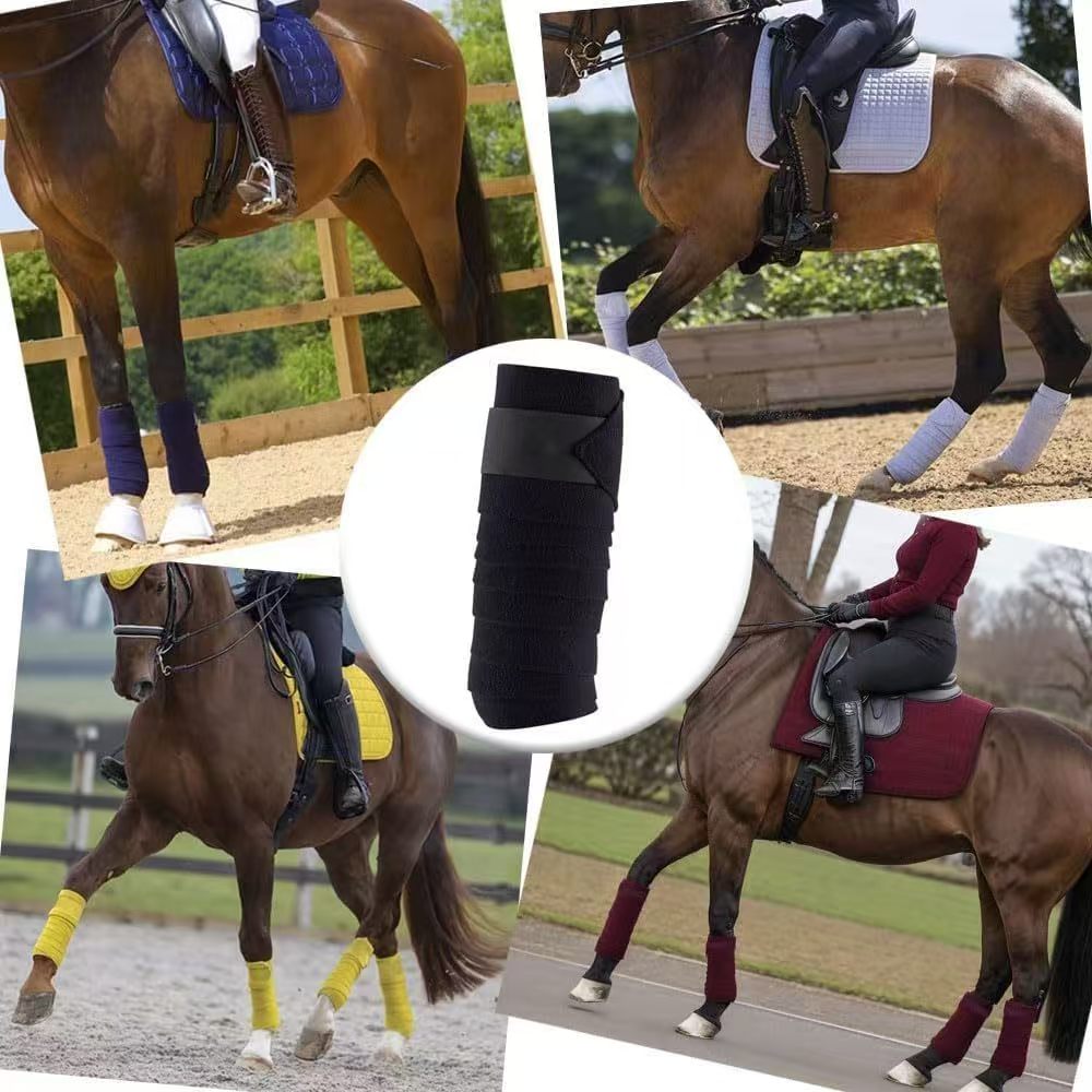 New Horse Wraps 2.5m Soft Flee - Polo Wraps Fleece avaliação e preço