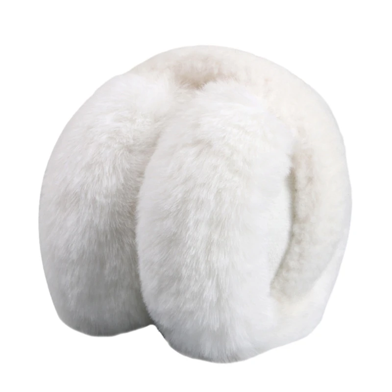Furry Plush Ear Muffs for Cold - Outdoor Sport Activities For Kids avaliação e preço