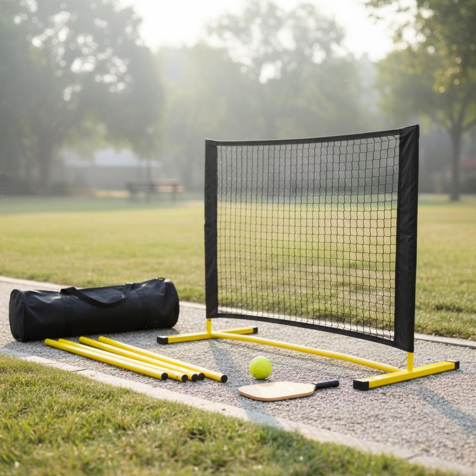 Pickleball Net Stand Indoor Ou - Outdoor Sport Gear avaliação e preço