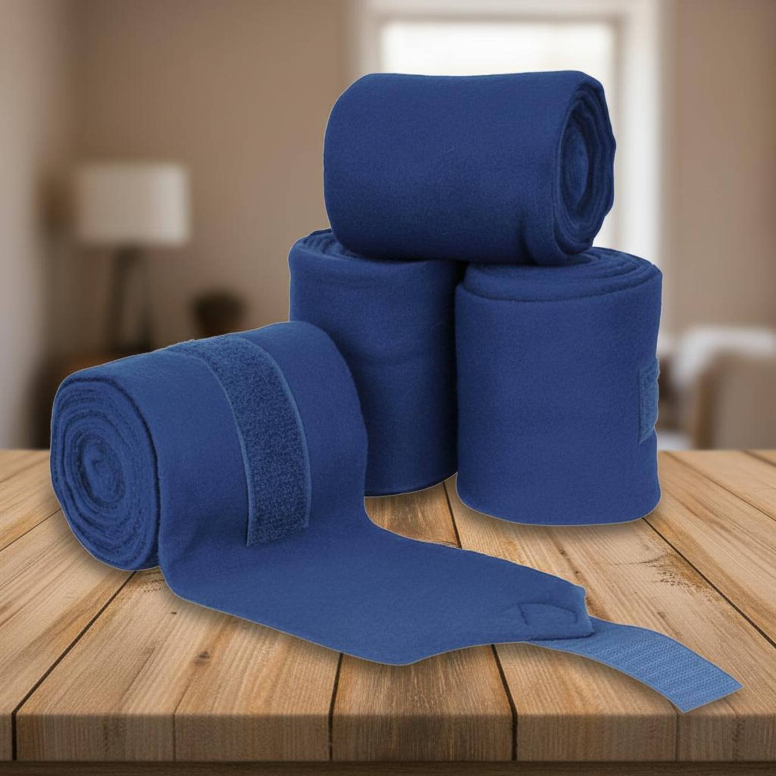 4 Pieces Polo Wraps Long Fleec - Polo Wraps Fleece avaliação e preço