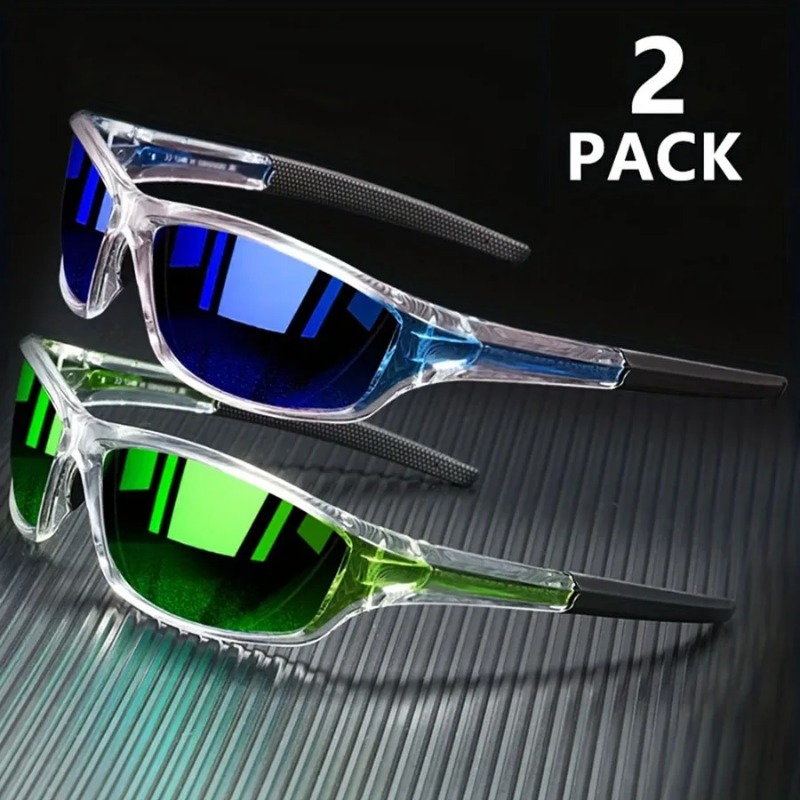 1/2PCS Sports Sunglasses for M - Outdoor Sport Gear avaliação e preço