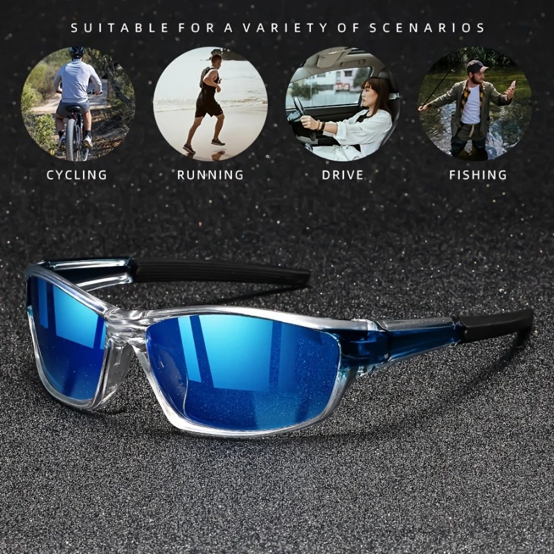 1/2PCS Sports Sunglasses for M - Outdoor Sport Gear avaliação e preço