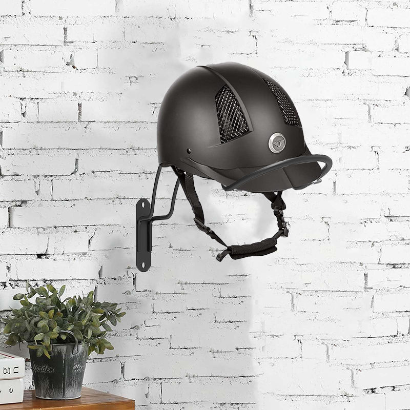 1 Pcs Wall-mounted Helmet Hold - Equestrian Helmet avaliação e preço