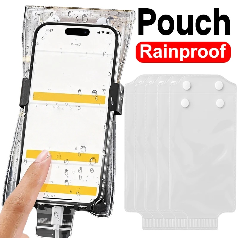 Transparent Waterproof Phone C - Outdoor Sport Gear avaliação e preço