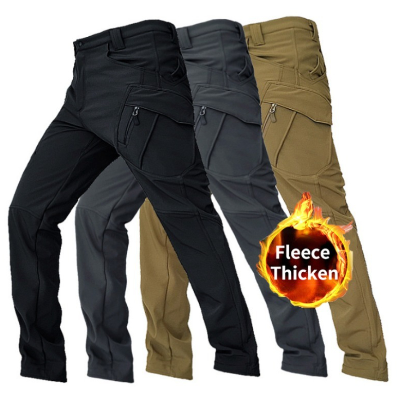 Men's Fleece Lined Winter Warm - Outdoor Sport Hiking Pants avaliação e preço