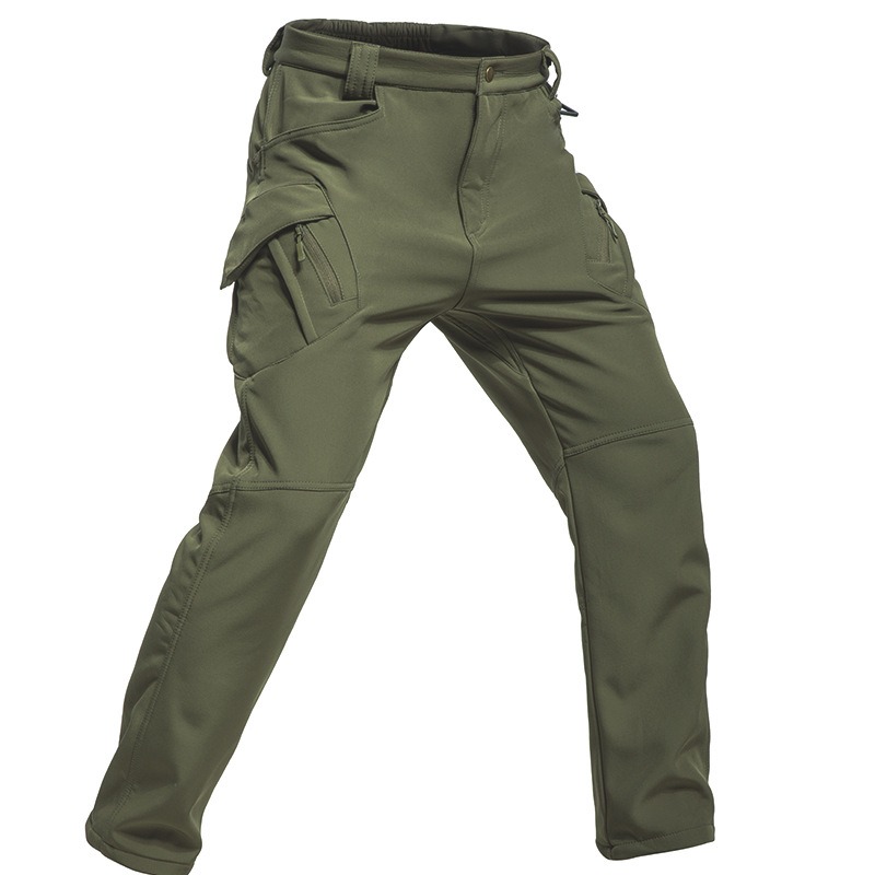 Men's Fleece Lined Winter Warm - Outdoor Sport Hiking Pants avaliação e preço