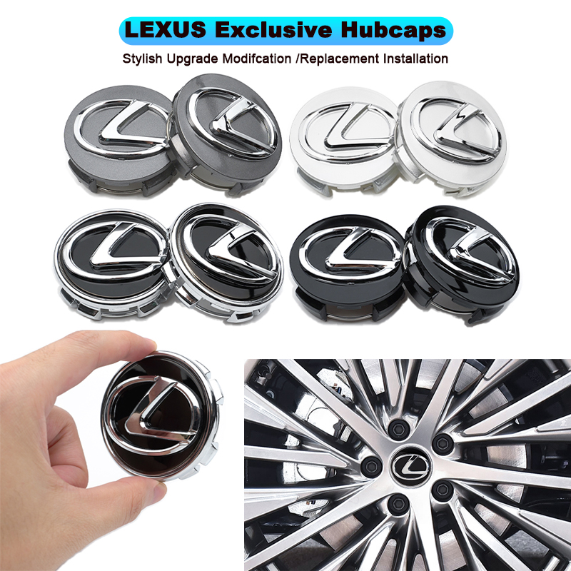 4Pcs 62MM Car Emblem Wheel Cen - Outdoor Sport Logo avaliação e preço