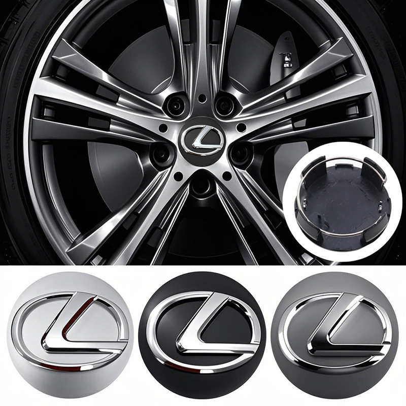 4Pcs 62MM Car Emblem Wheel Cen - Outdoor Sport Logo avaliação e preço