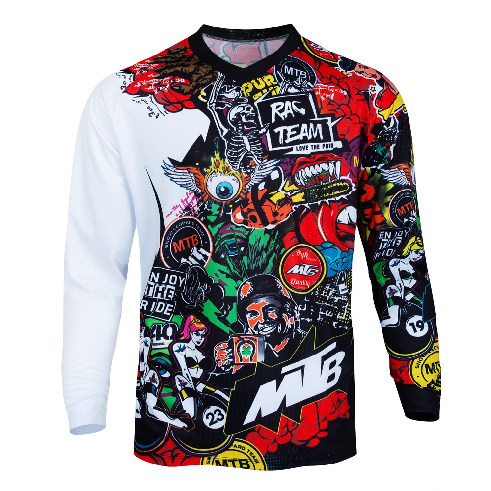 Professional MTB Cycling Jerse - Outdoor Sport Gear avaliação e preço