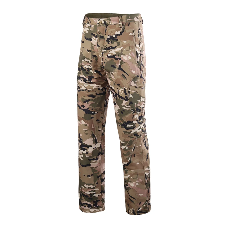 Camo Hunting Shark Skin Softsh - Outdoor Sport Waterproof Pants avaliação e preço