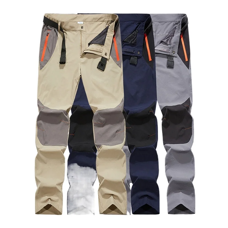 New Men Waterproof Cargo Pants - Outdoor Sport Waterproof Pants avaliação e preço