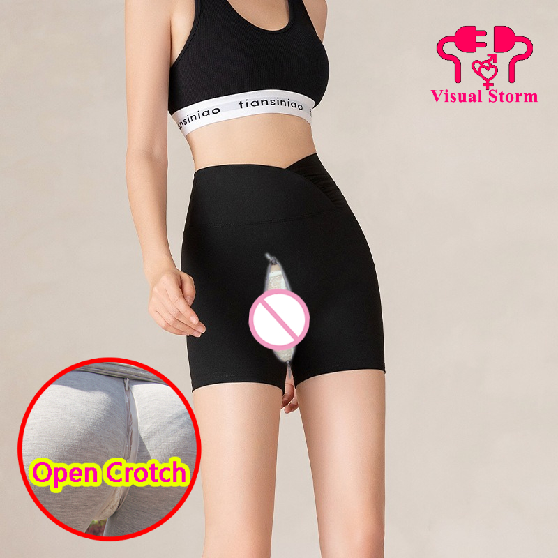 Woman Open Crotch Pants with H - Outdoor Sport Club avaliação e preço
