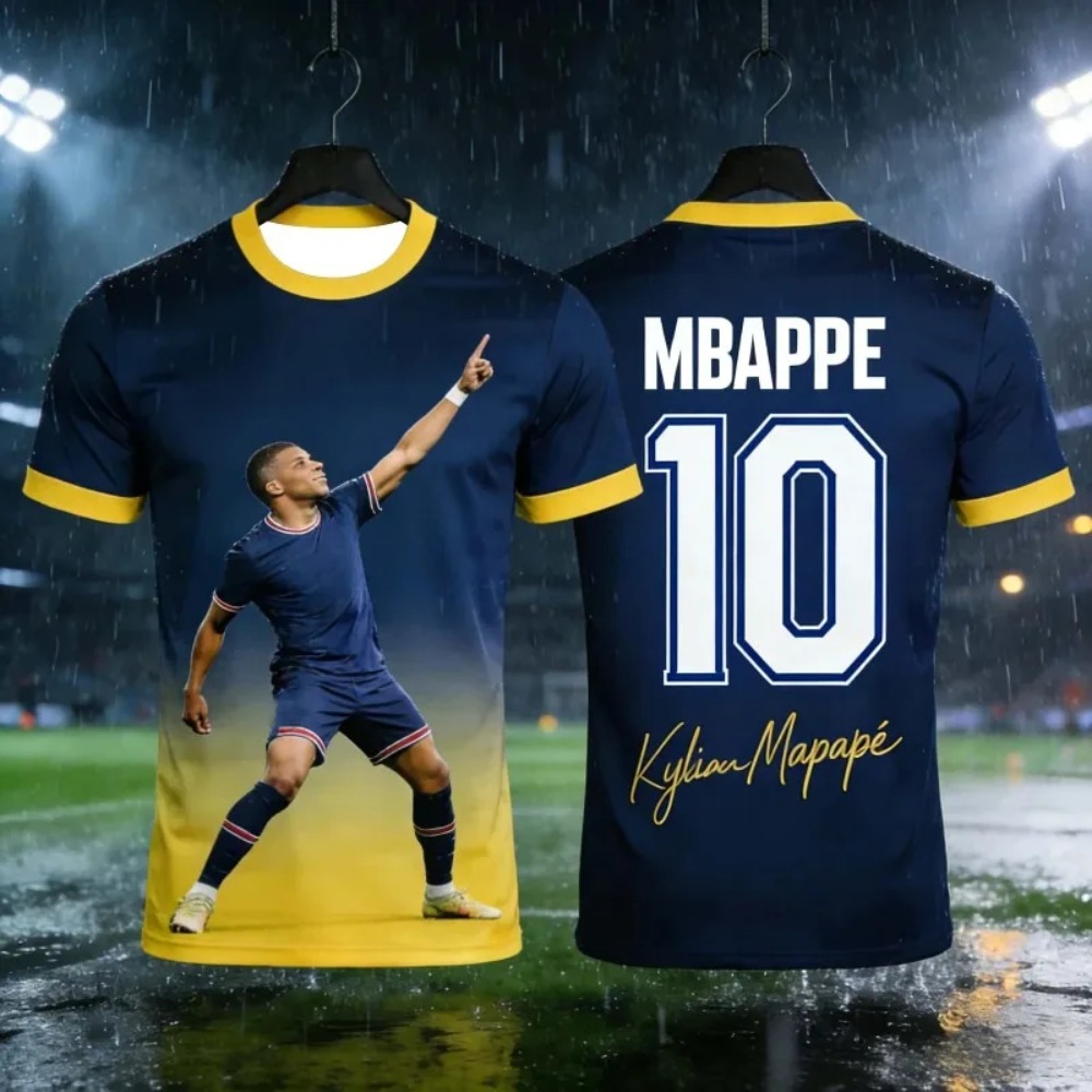 Summer 3D Print Mbappé Sport Q - Outdoor Sport Club avaliação e preço