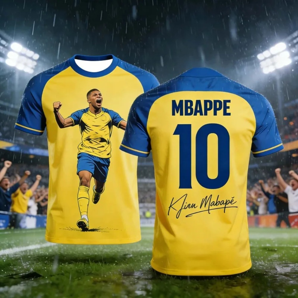 Summer 3D Print Mbappé Sport Q - Outdoor Sport Club avaliação e preço