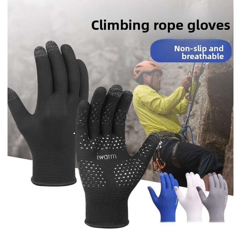 Durable Climbing Rope Gloves T - Outdoor Sport Climbing Gear avaliação e preço