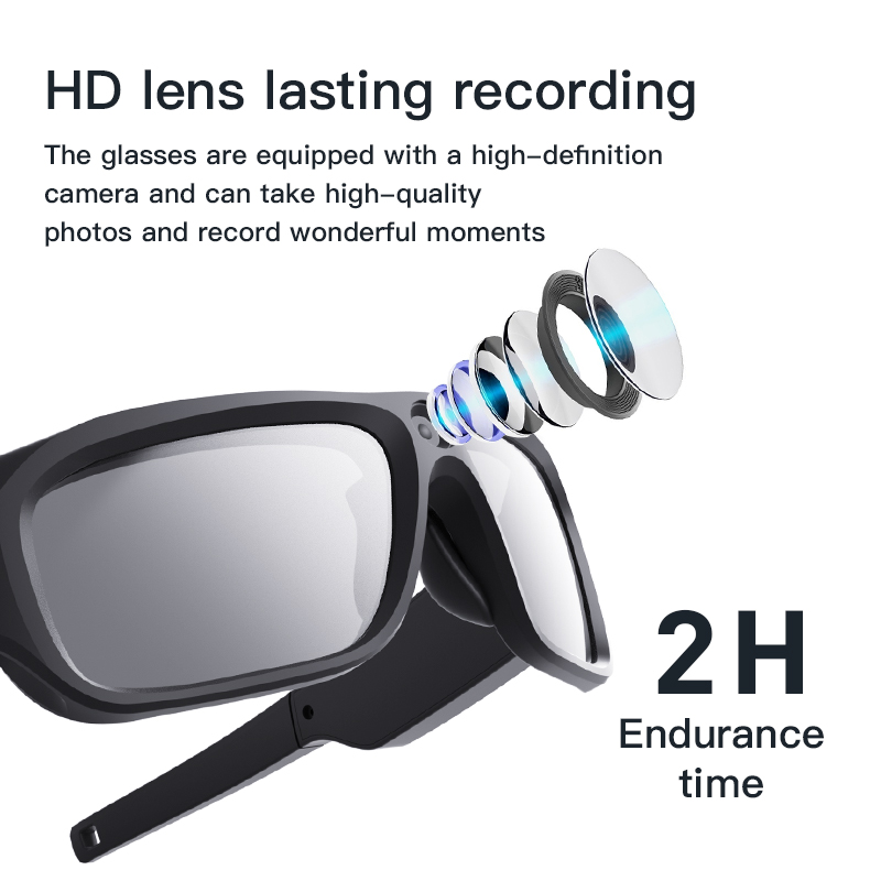 4K HD Smart Glasses Camera Min - Outdoor Sport Gear avaliação e preço