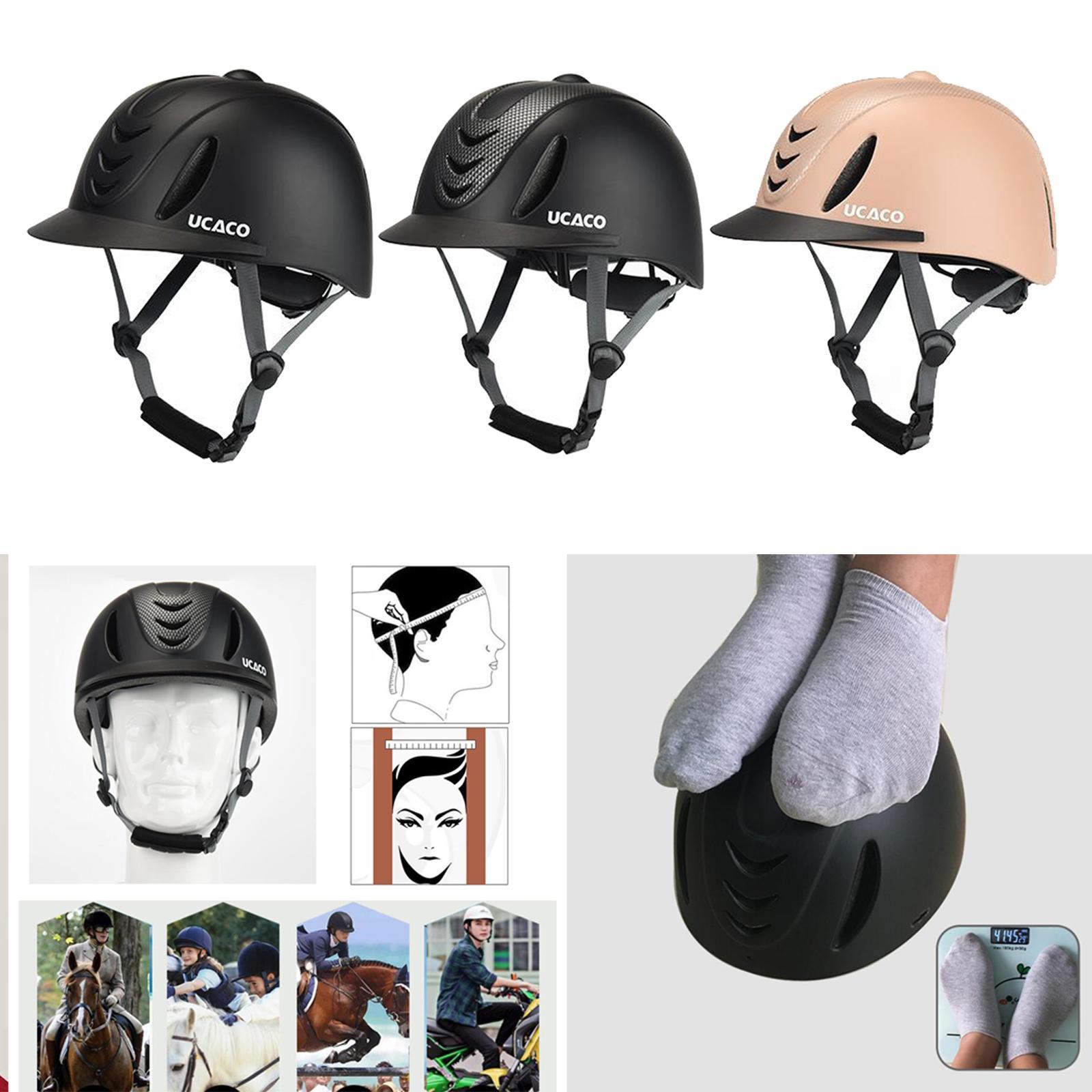 Horse Riding Head Cap Sport Eq - Equestrian Helmet avaliação e preço