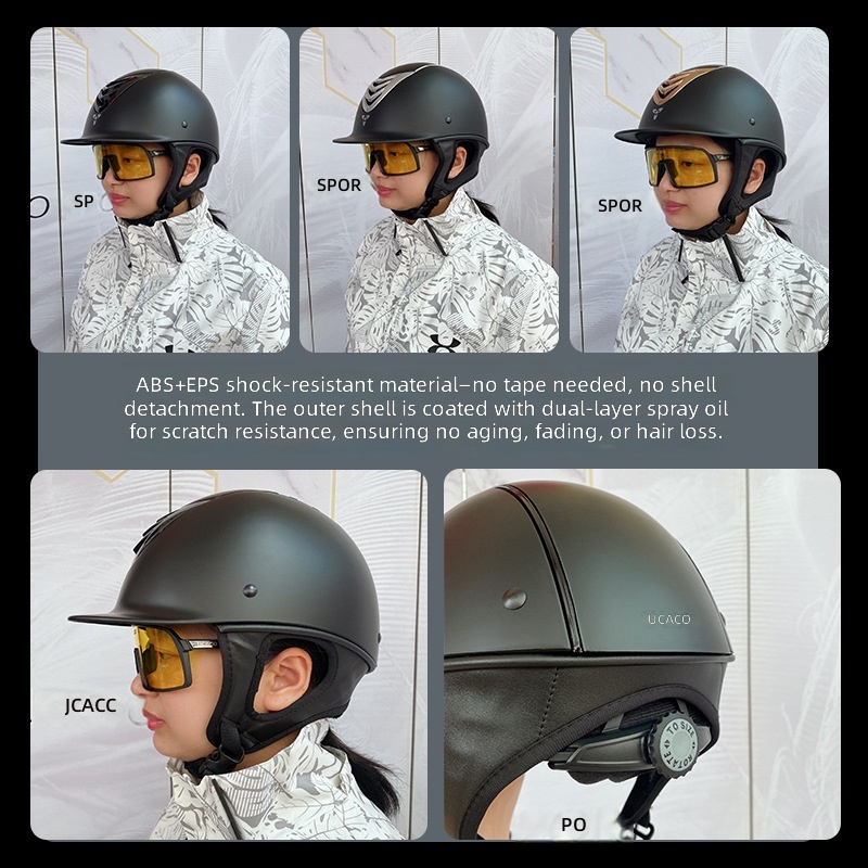 Summer Breathable Protective E - Equestrian Helmet avaliação e preço