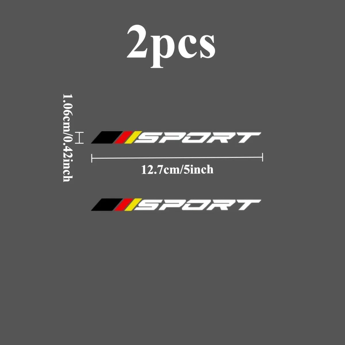2PCS SPORT Logo 2D Flat Sticke - Outdoor Sport Logo avaliação e preço