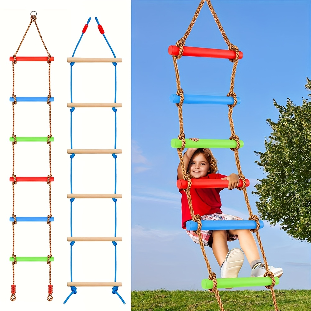 1pc Colorful Kid Climbing Ladd - Outdoor Sport Climbing Gear avaliação e preço
