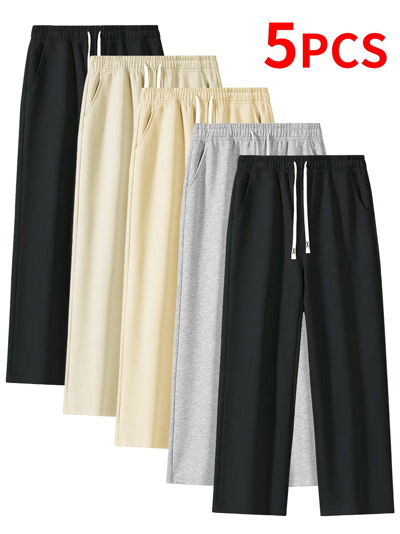 5-piece set of men's casual pa - Outdoor Sport Hiking Pants avaliação e preço