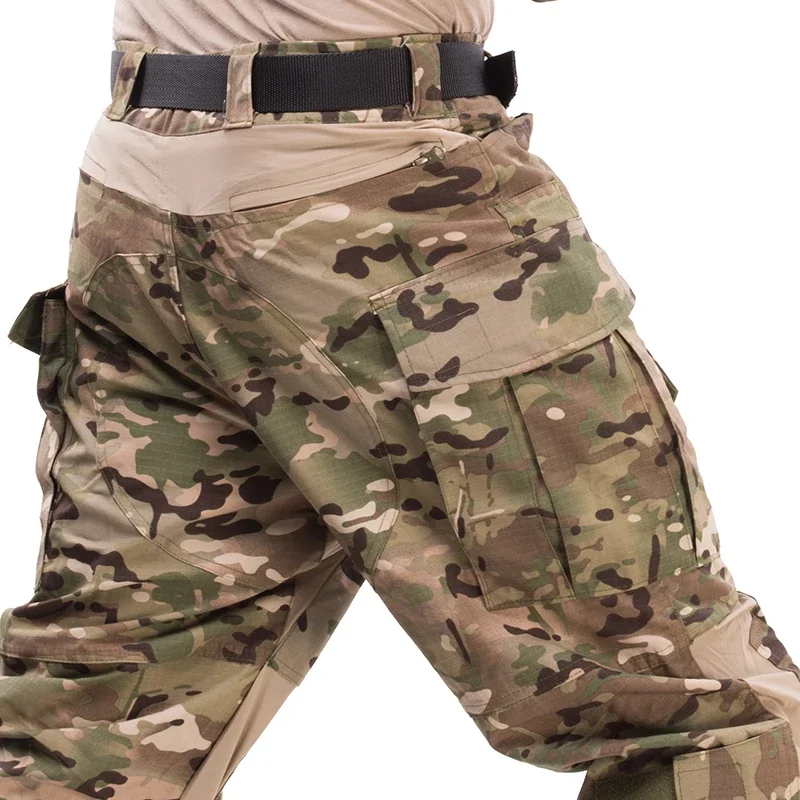 G3 Combat Pants +Pads Elastic  - Outdoor Sport Climbing Gear avaliação e preço