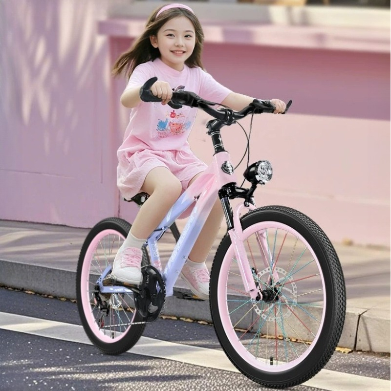 Kids Mountain Bike for Girls 7 - Outdoor Sport Using A Bike avaliação e preço