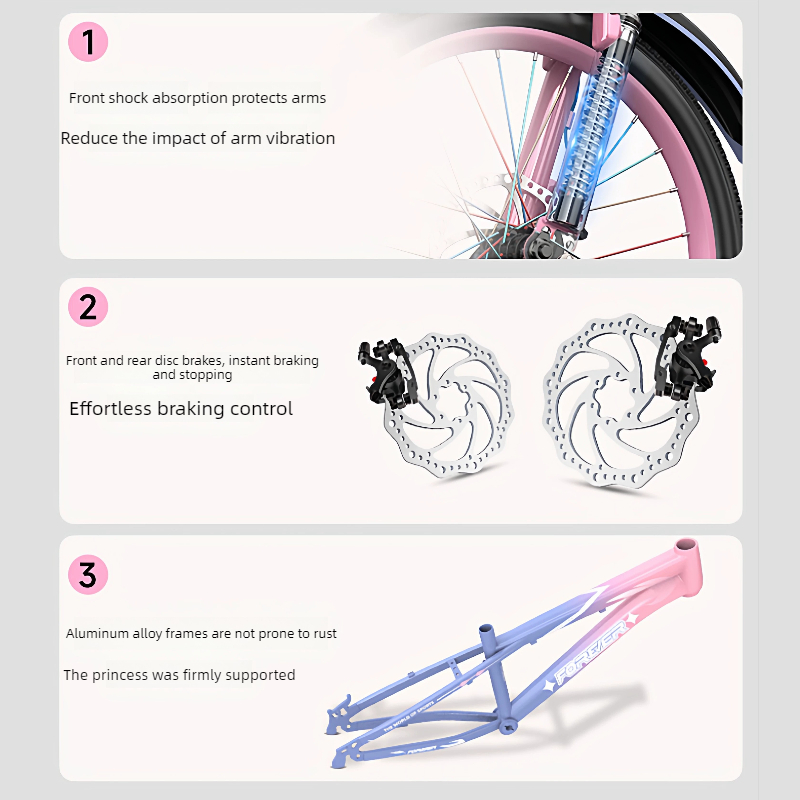 Kids Mountain Bike for Girls 7 - Outdoor Sport Using A Bike avaliação e preço