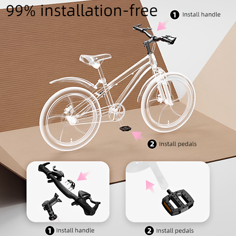 Kids Mountain Bike for Girls 7 - Outdoor Sport Using A Bike avaliação e preço