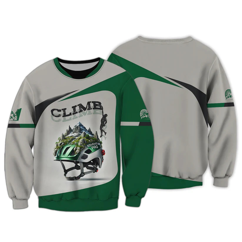 Men's 3D Climbing Print T Shir - Outdoor Sport Club avaliação e preço