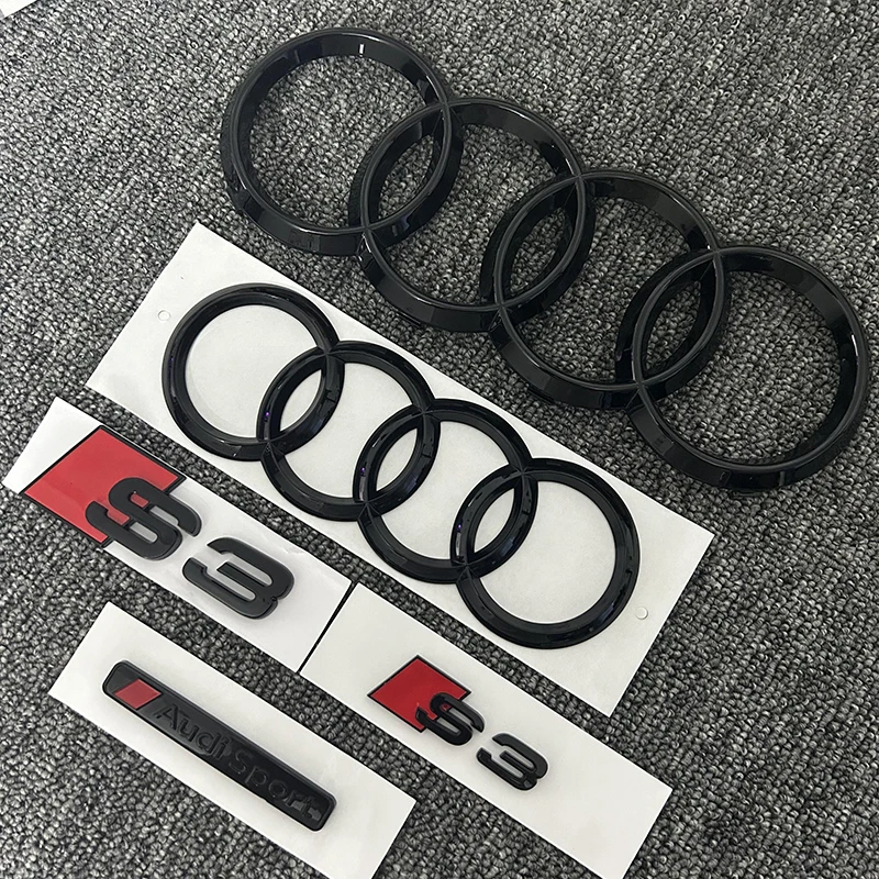 AUDI S3 2010-2020 4Ring logo A - Outdoor Sport Logo avaliação e preço