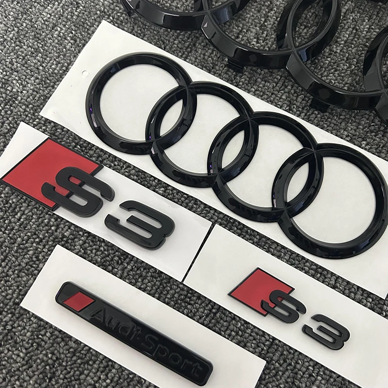 AUDI S3 2010-2020 4Ring logo A - Outdoor Sport Logo avaliação e preço