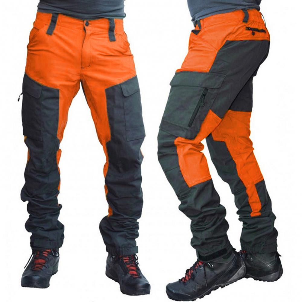 Nylon Men Cargo Pants Color Bl - Outdoor Sport Hiking Pants avaliação e preço