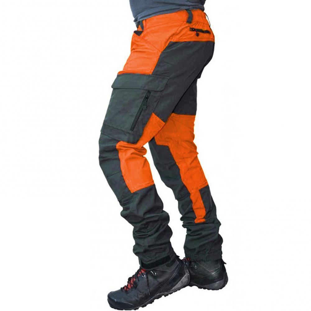 Nylon Men Cargo Pants Color Bl - Outdoor Sport Hiking Pants avaliação e preço