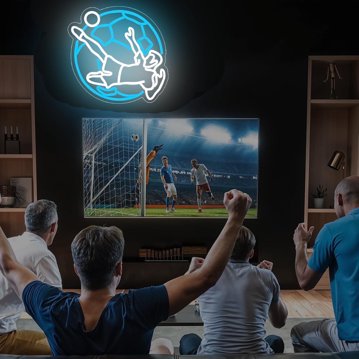 Soccer Neon Sign USB Powered L - Outdoor Sport Club avaliação e preço